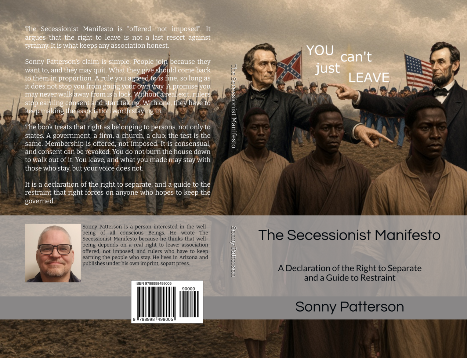 Cover of The Secessionist Manifesto by Sonny Patterson